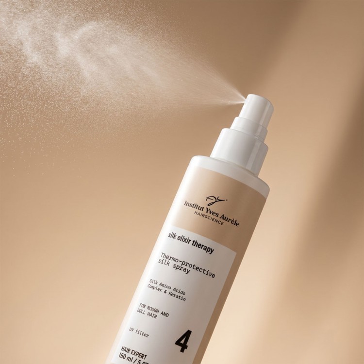 Silk Elixir Therapy - Ochrona termiczna z kompleksem aminokwasów jedwabiu i filtrem UV