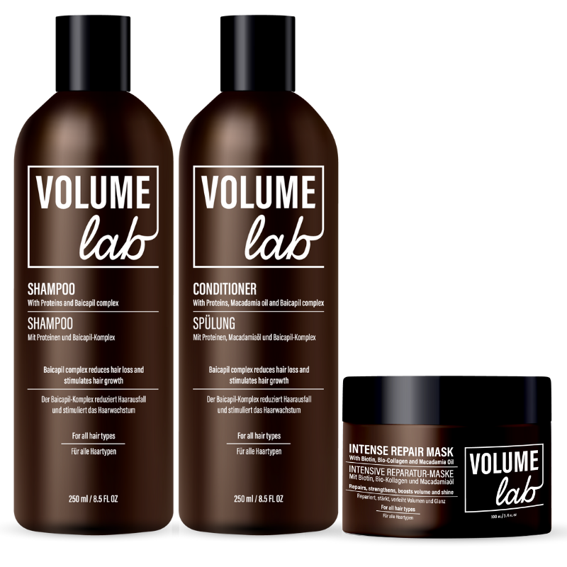 Intensywny zestaw na porost i odbudowę włosów VOLUME LAB